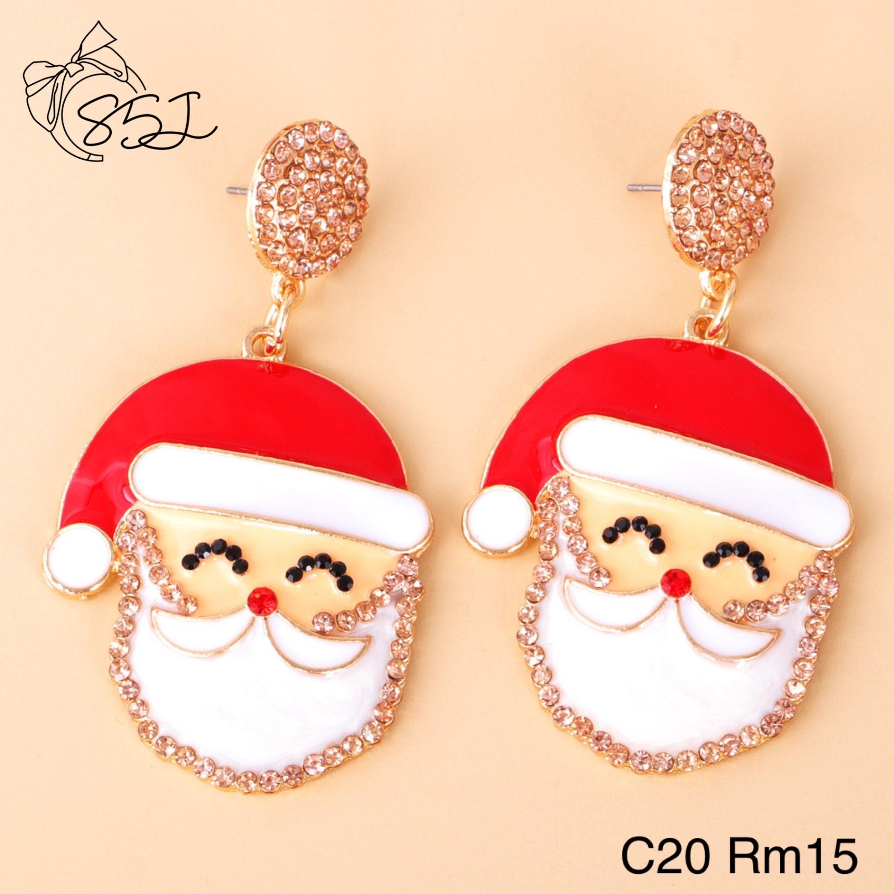 C20 Christmas Earrings圣诞耳饰