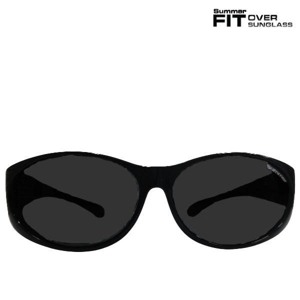 Polarized Fit Over Men & Women Summer FitOver Reduce Glare UV Filter Glasses Driving Sunglasses - S Size