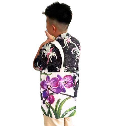 Orchid Tote Bag