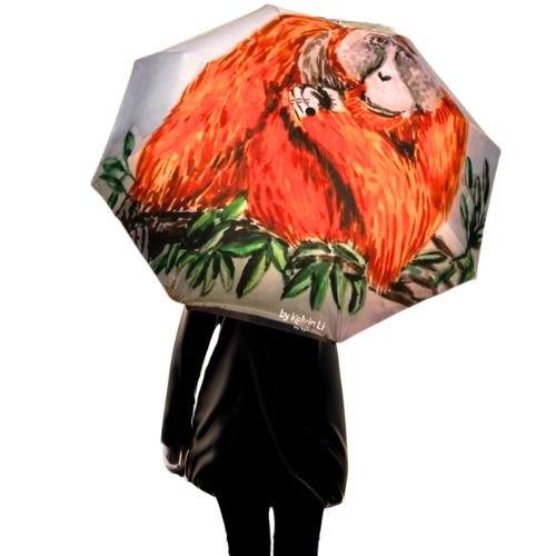 Orangutan Auto Open and Close Umbrella UV50+ Coating