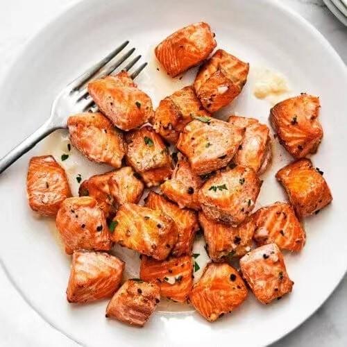 三文鱼块 Salmon Cube