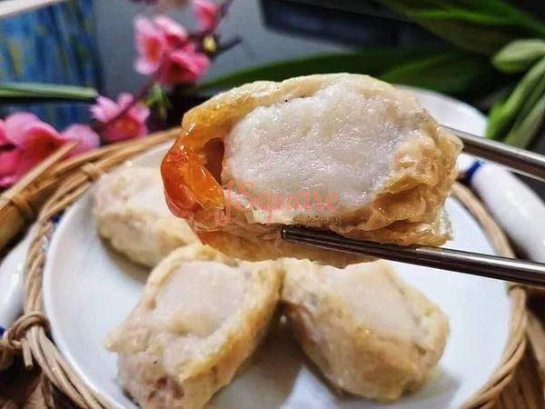 生筋带子球 Scallop Sang Gan Roll