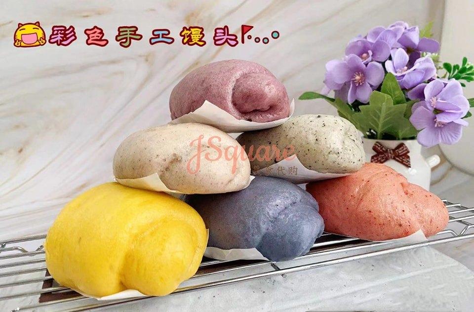彩色手工馒头 Colourful Handmade Mantao