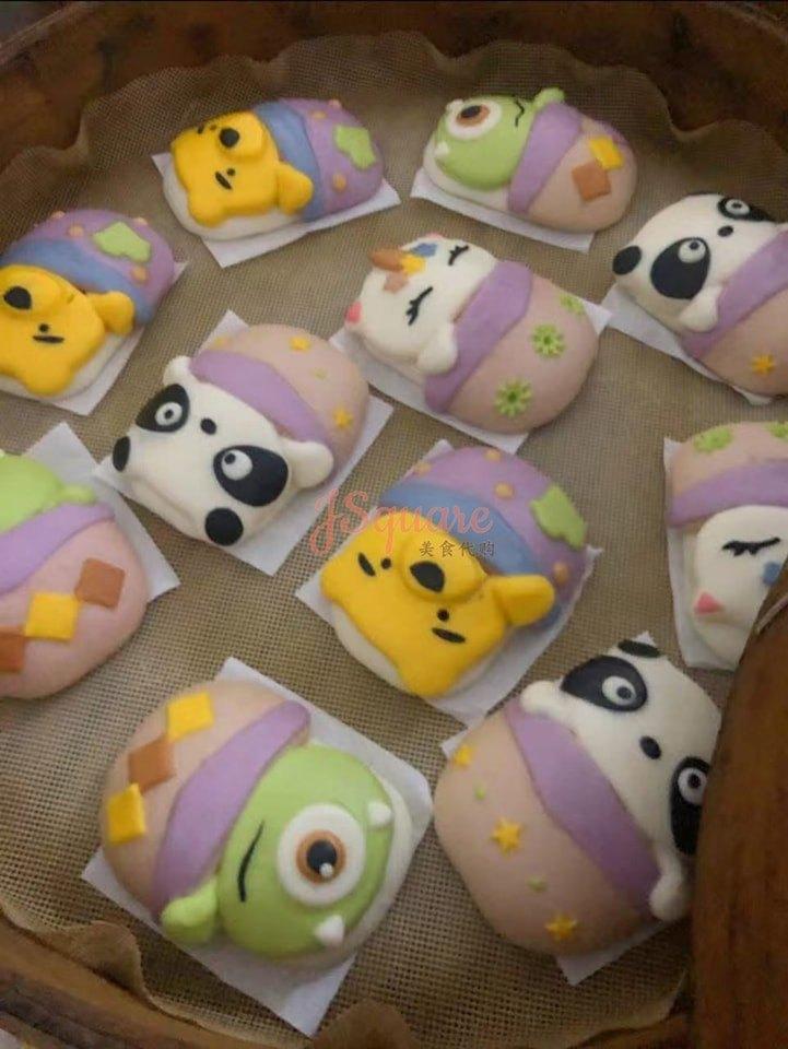 卡通馒头 Cartoon Mantao / 卡通荷叶包 Cartoon Sandwich Bun