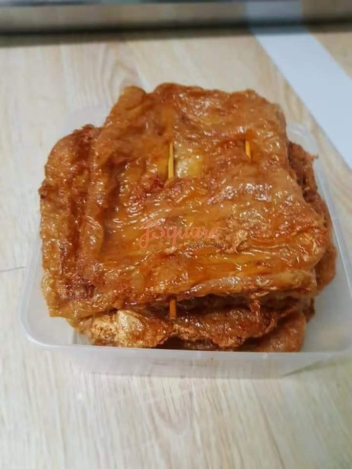 斋烧鹅 Crispy Bean Curd Skin (Vegetarian)
