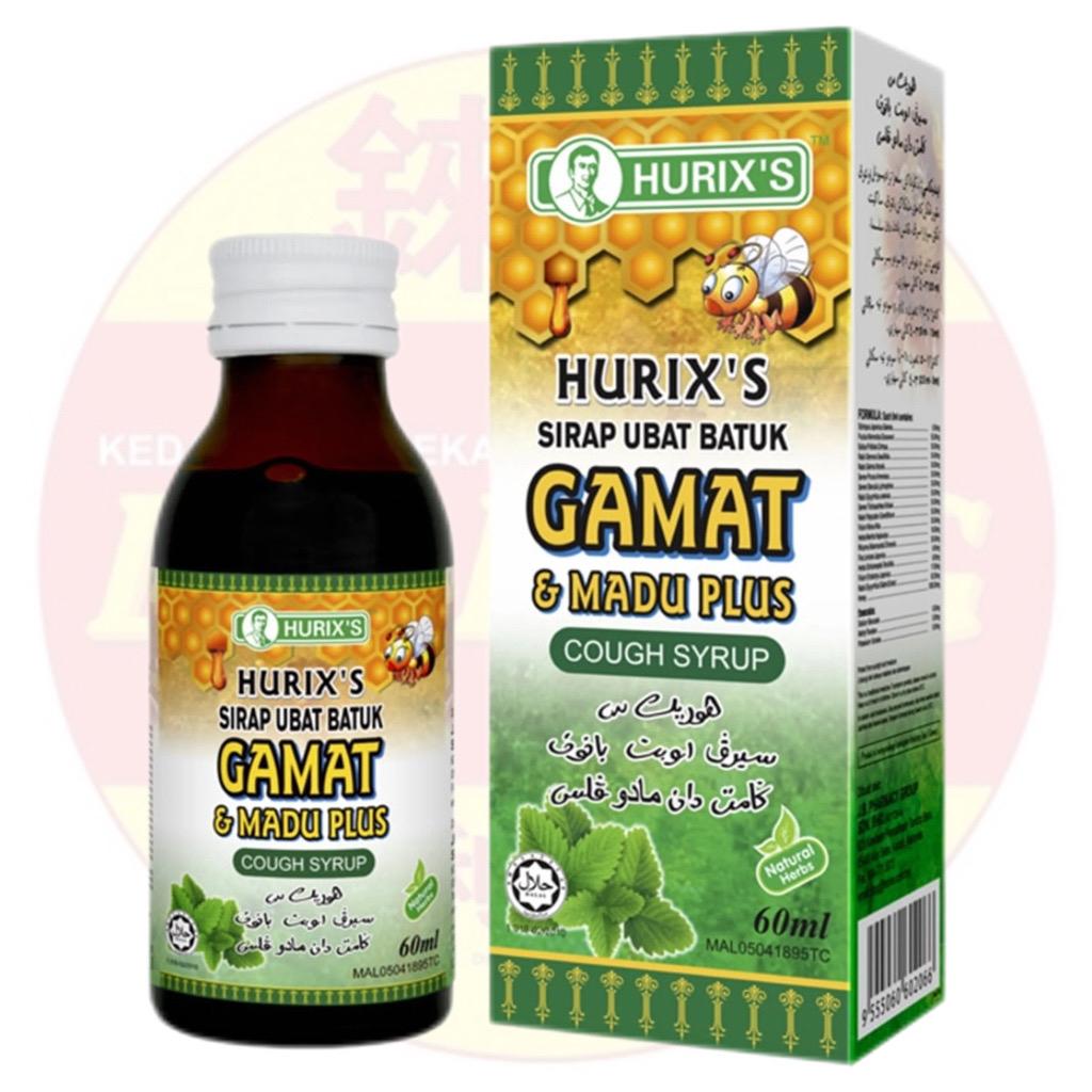 Hurix’s Cough Syrup Gamat & Madu Plus 60ml