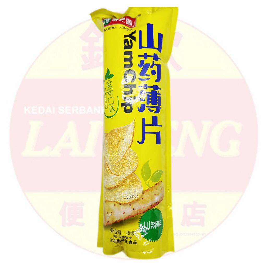 豫味之源 山药薄片 Yam Chip 88g - 川辣味 Sichuan Mala