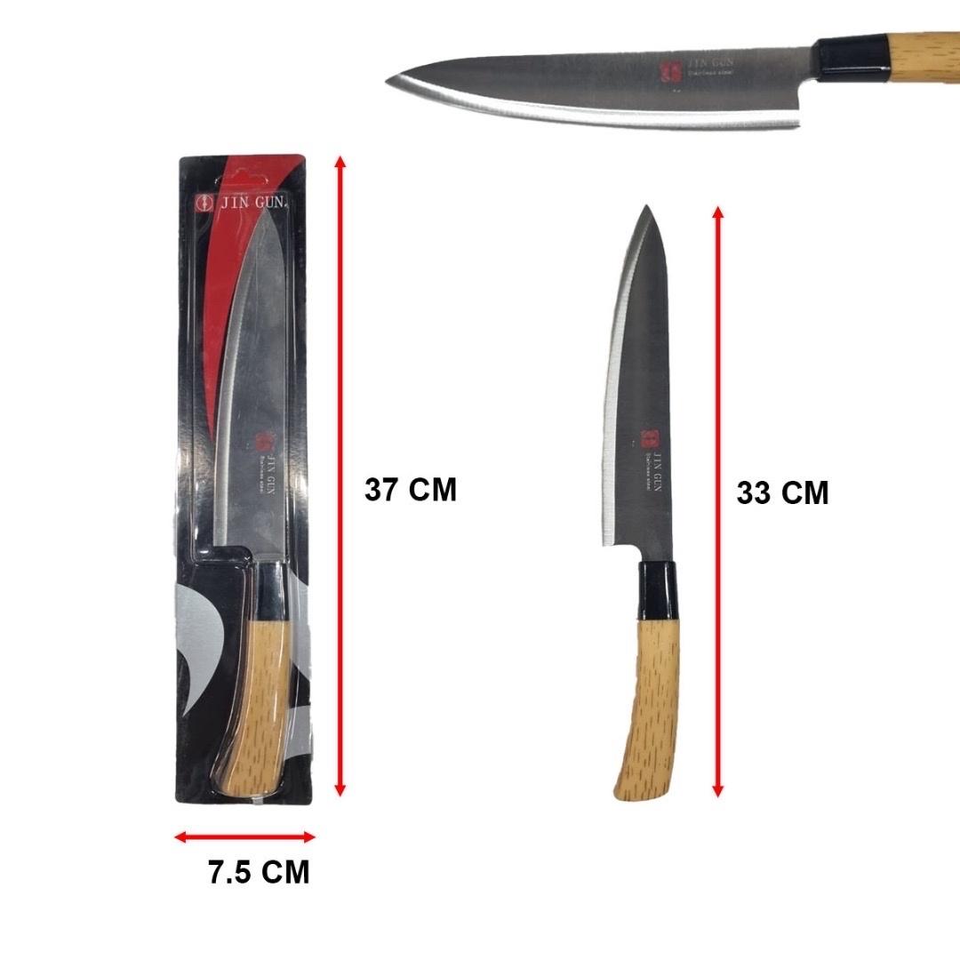 Jin Gun 8’ Stainless Steel Chef Knife