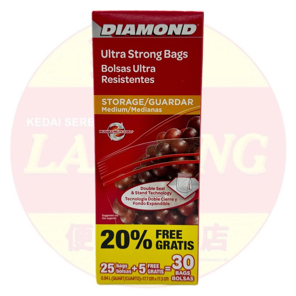 Diamond Zip Bag - Storage (Medium) 25’s + 5’s
