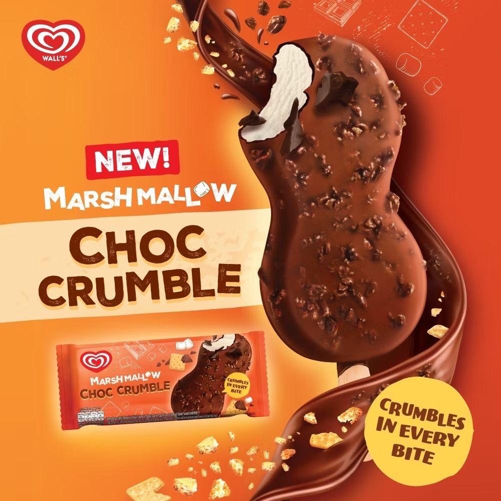 WALL’S Marshmallow Choc Crumble 93ml