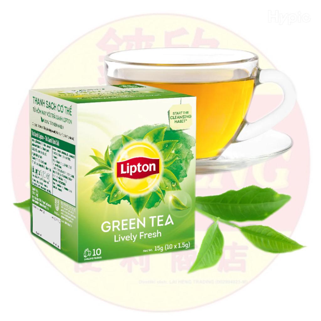 Lipton Lively Fresh Green Tea Bags 15g (10’s x 1.5g)