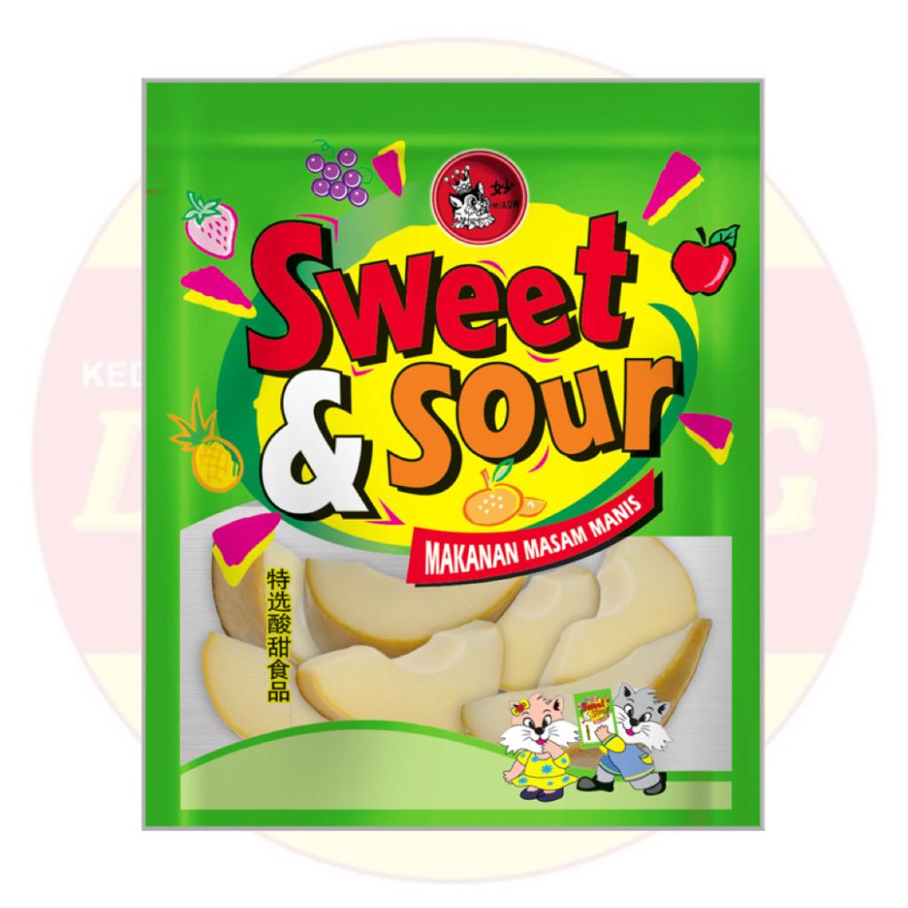 Sweet & Sour Preserved Mango With Skin 芒果皮 85g