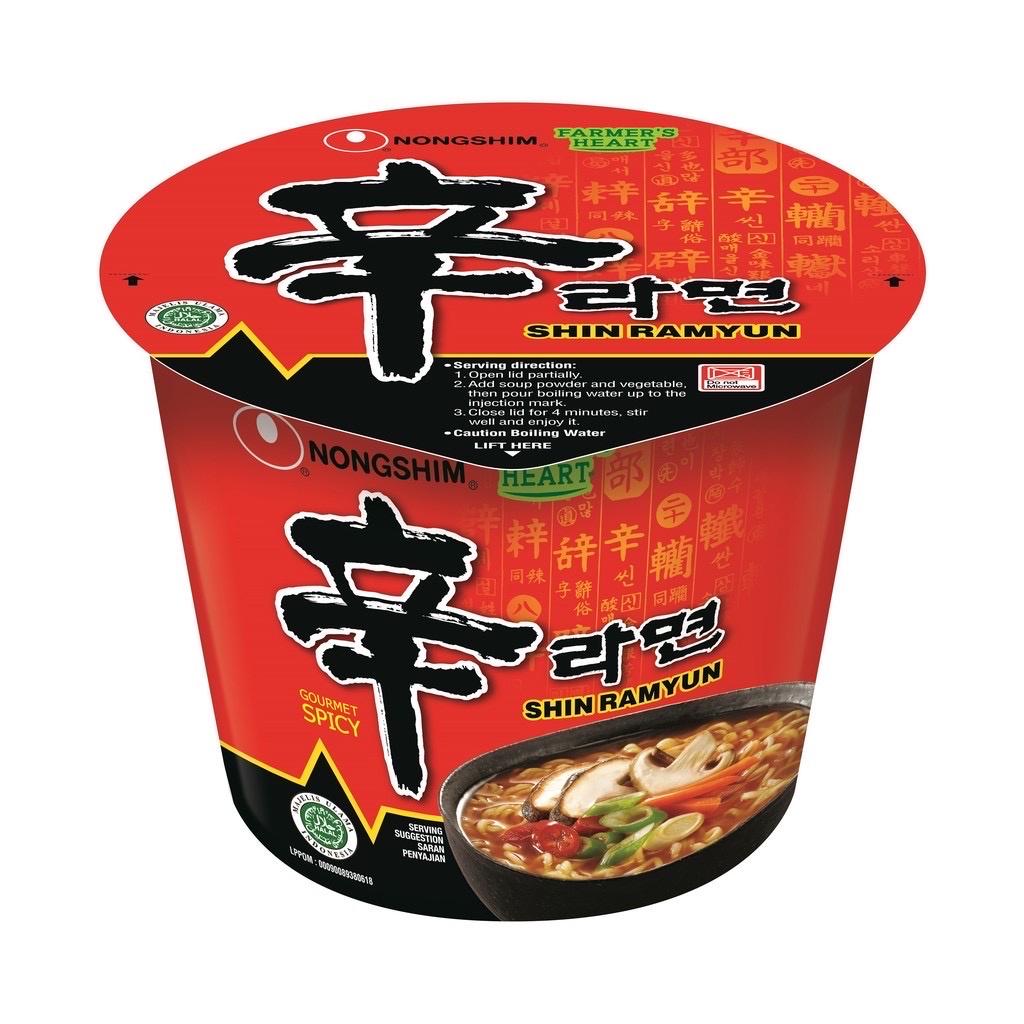 Nongshim Shin  Ramyun 114g (Bowl)