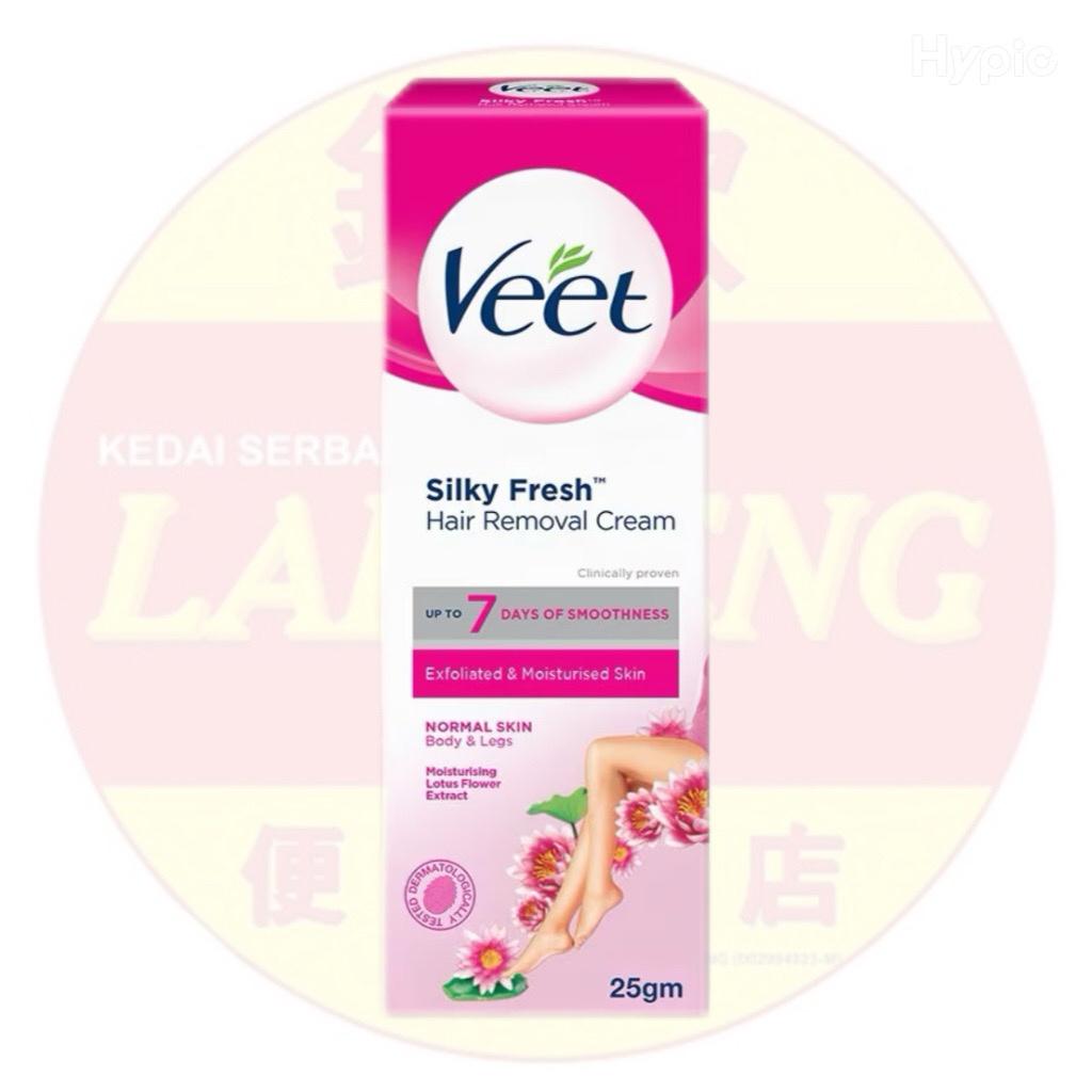 Veet Silky Fresh Hair Removal 25g - For Normal Skin (Pink)
