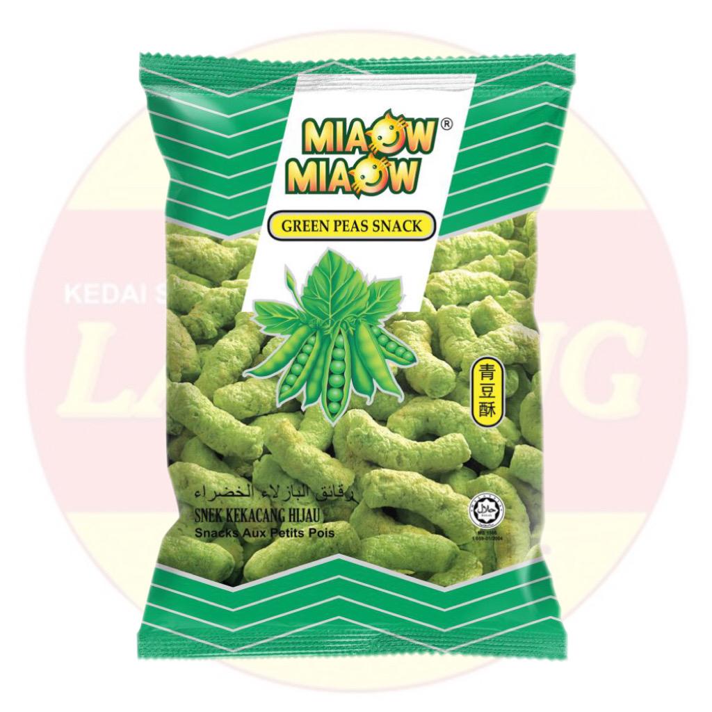 Miaow Miaow Green Peas Snack 青豆酥 60g