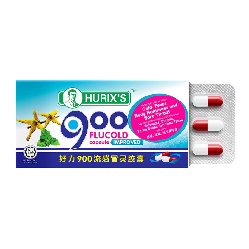 Hurix's 900 Flucold Capsule 6capsules