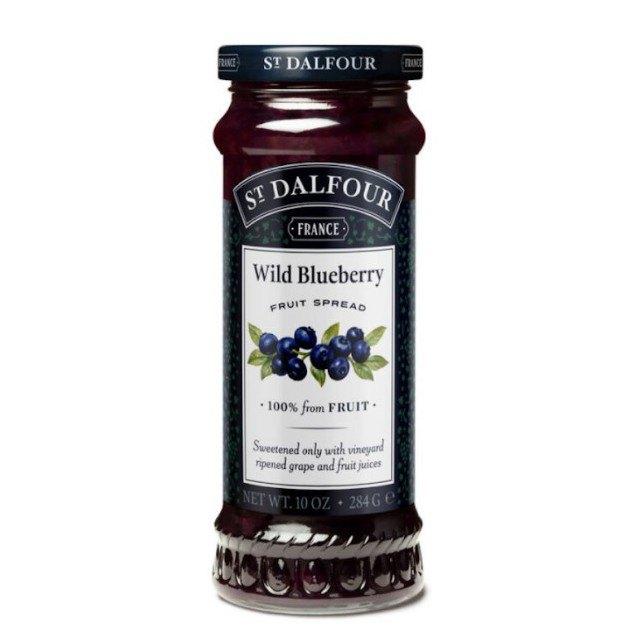 ST DALFOUR Fruit Spread Wild Blueberry 284g