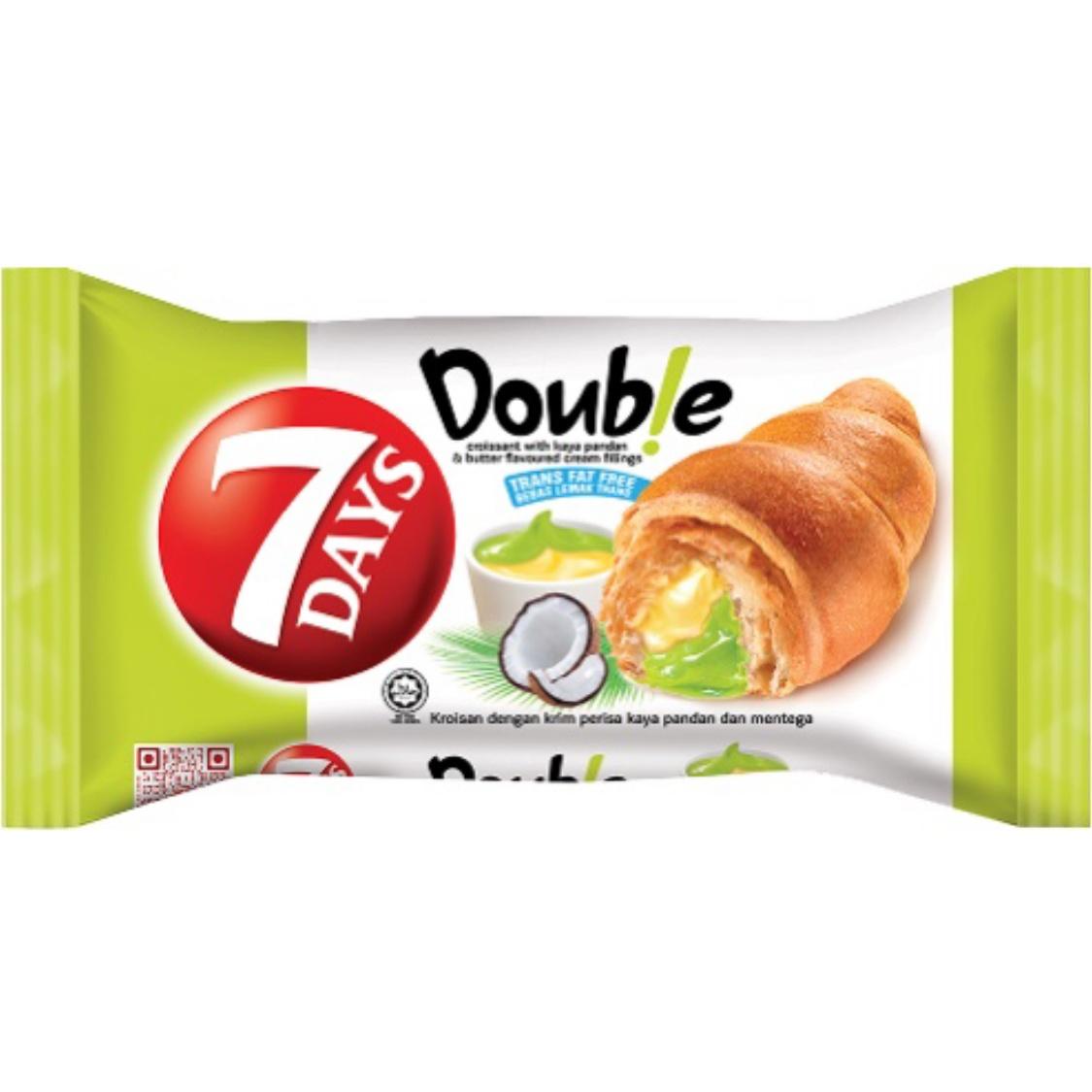 7Days Croissant Double Cream Kaya Pandan & Butter 62g