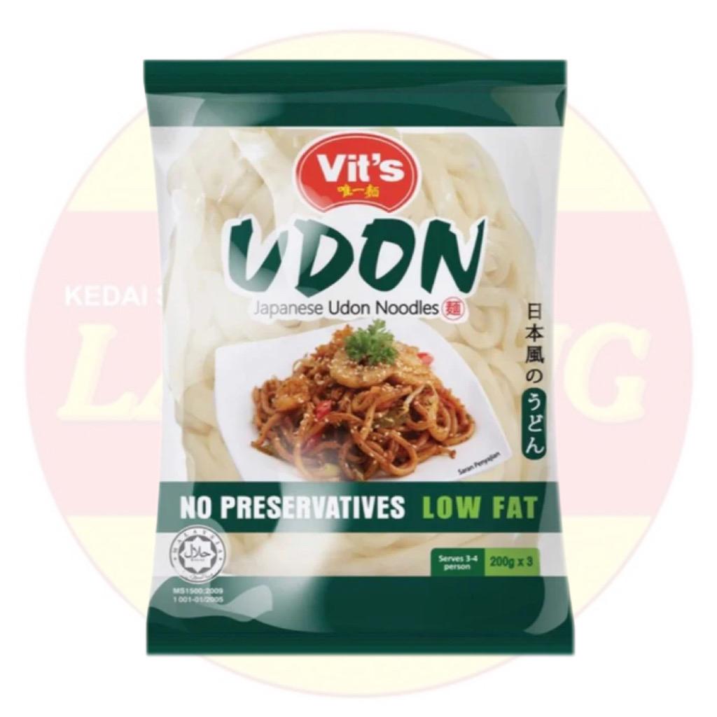 Vit’s Plain Japanese Udon Noodles 200g x 3pack