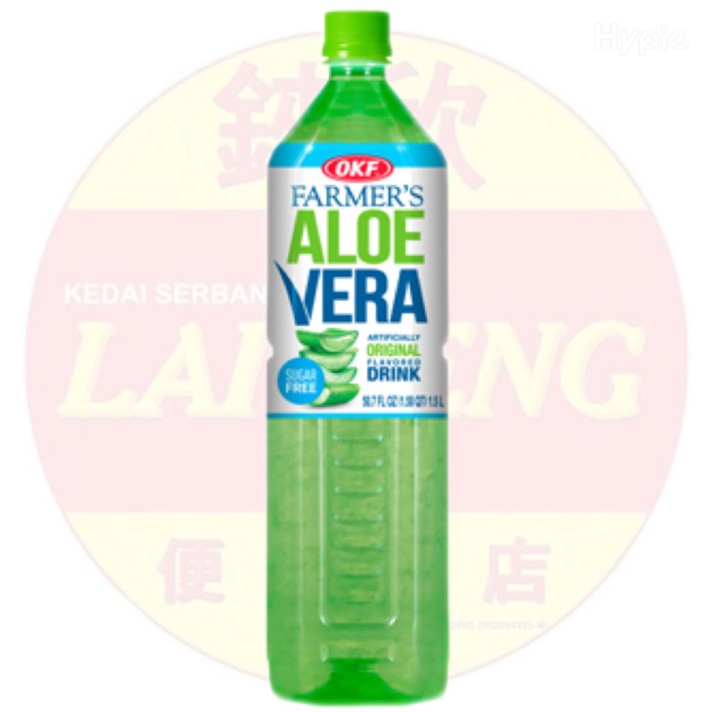 OKF Farmer’s Aloe Vera Original 1.5L (Big Bottle)