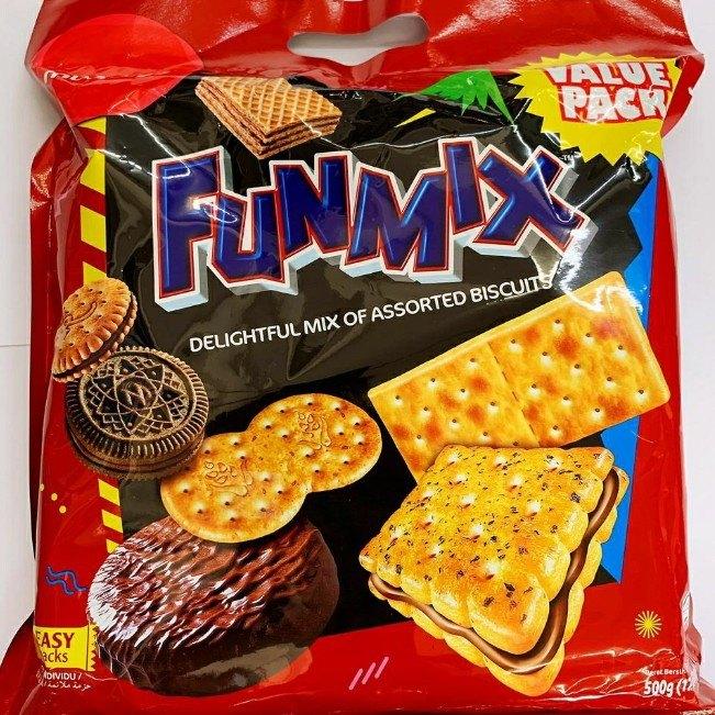 MUNCHY'S Funmix Value Pack Delightful Mix Of Assorted Biscuits 500g