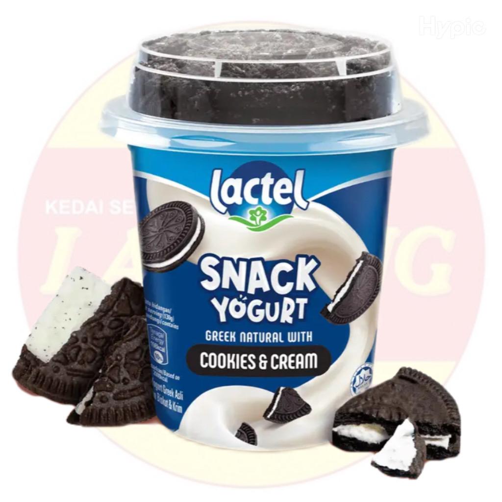 Lactel Snack Yogurt Cookies & Cream 130g