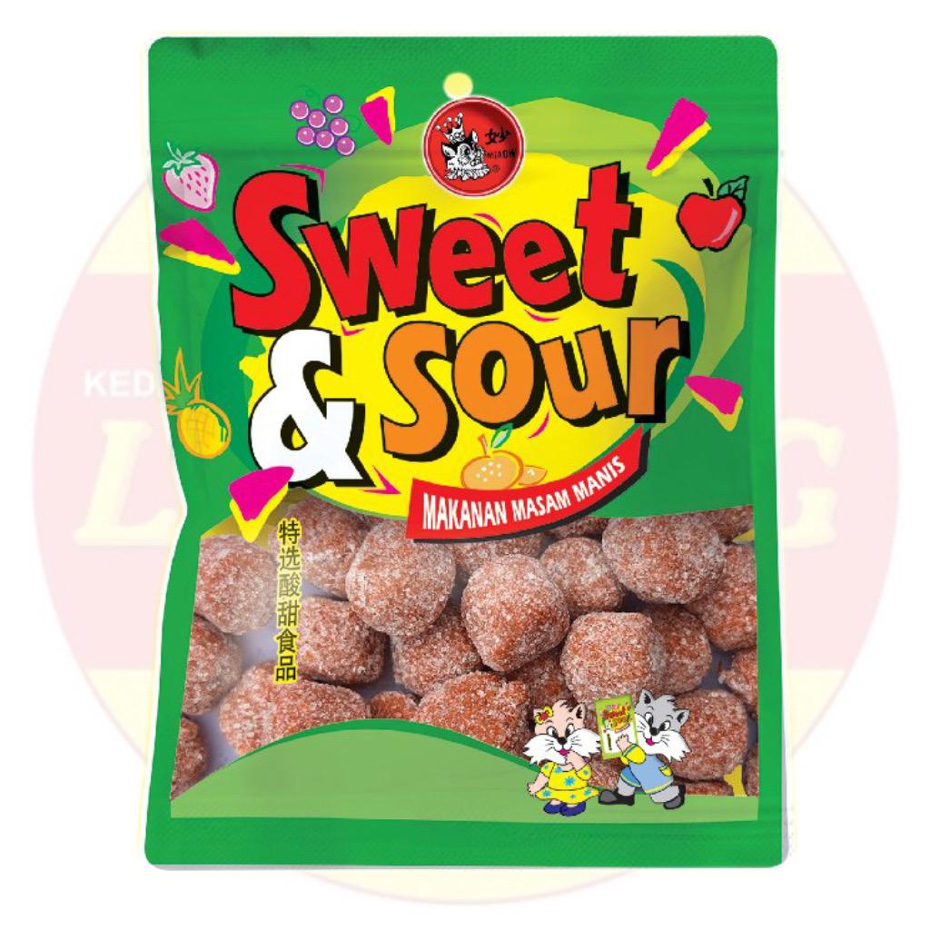 Sweet & Sour Dried Fruit Tamarind Sweet 阿山糖 100g