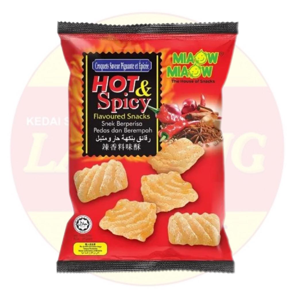 Miaow Miaow Hot & Spicy Crackers 香辣味酥 50g