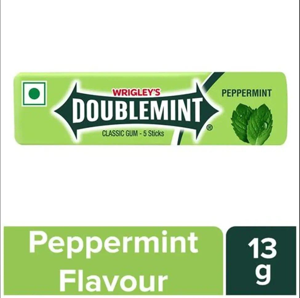 Wrigley’s Chewy Gum (5 Sticks) - Doublemint Peppermint