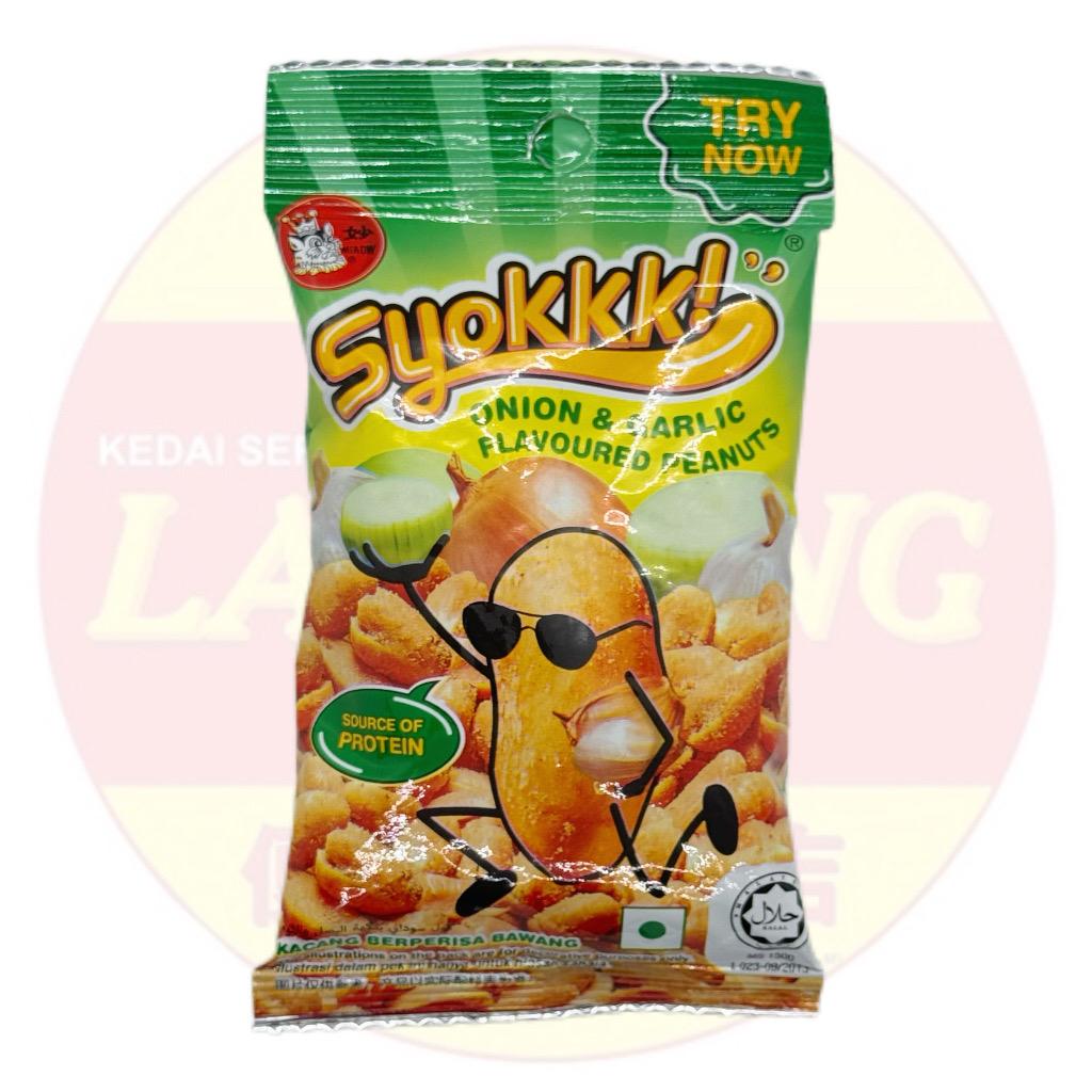 Miaow Syokkk! Onion & Garlic Peanuts 20g