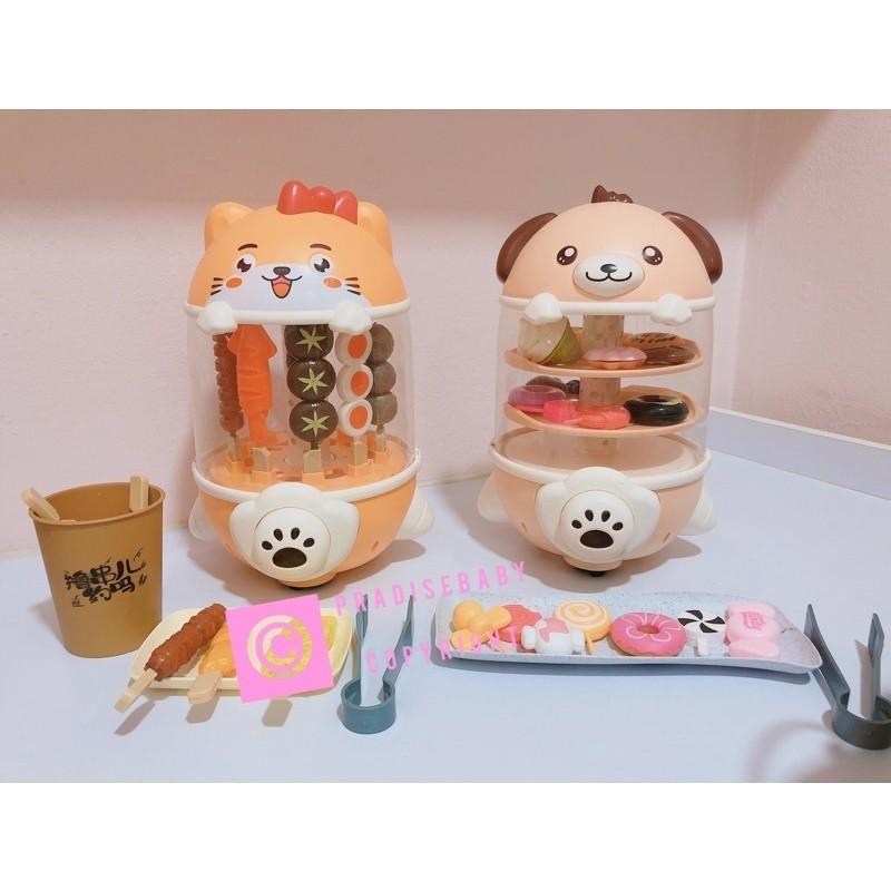 Msia Ready Stock_ Automatic BBQ + Walkable Toys