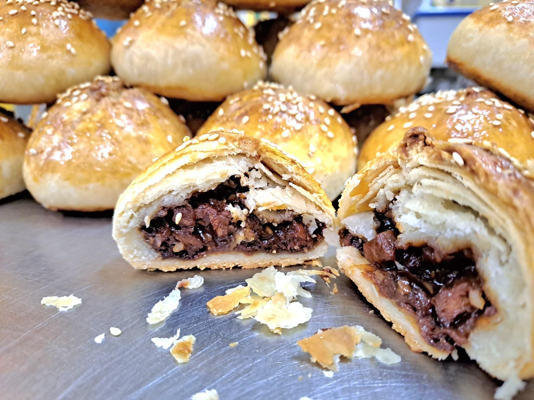 Veg BBQ Siew Pau(vegan) 素烧包 (纯素)-4pcs