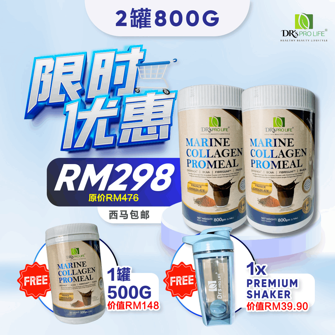 Chocolate Marine Collagen Meal Replacement (Package B)