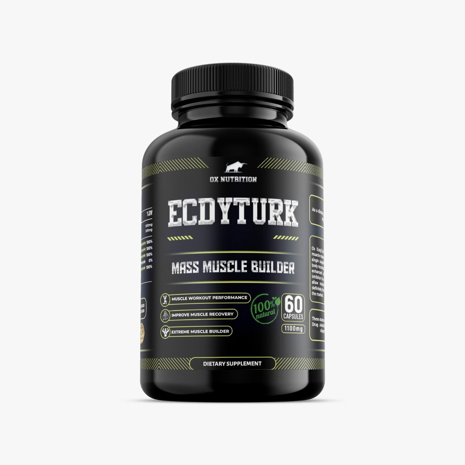 Ox Nutrition EcdyTurk 60caps 1100mg