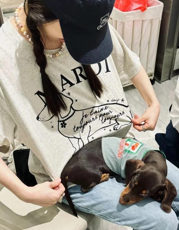 【Preorder预购】Mardi 22 Tshirt Swing The Tail Ddanji Flower Choker