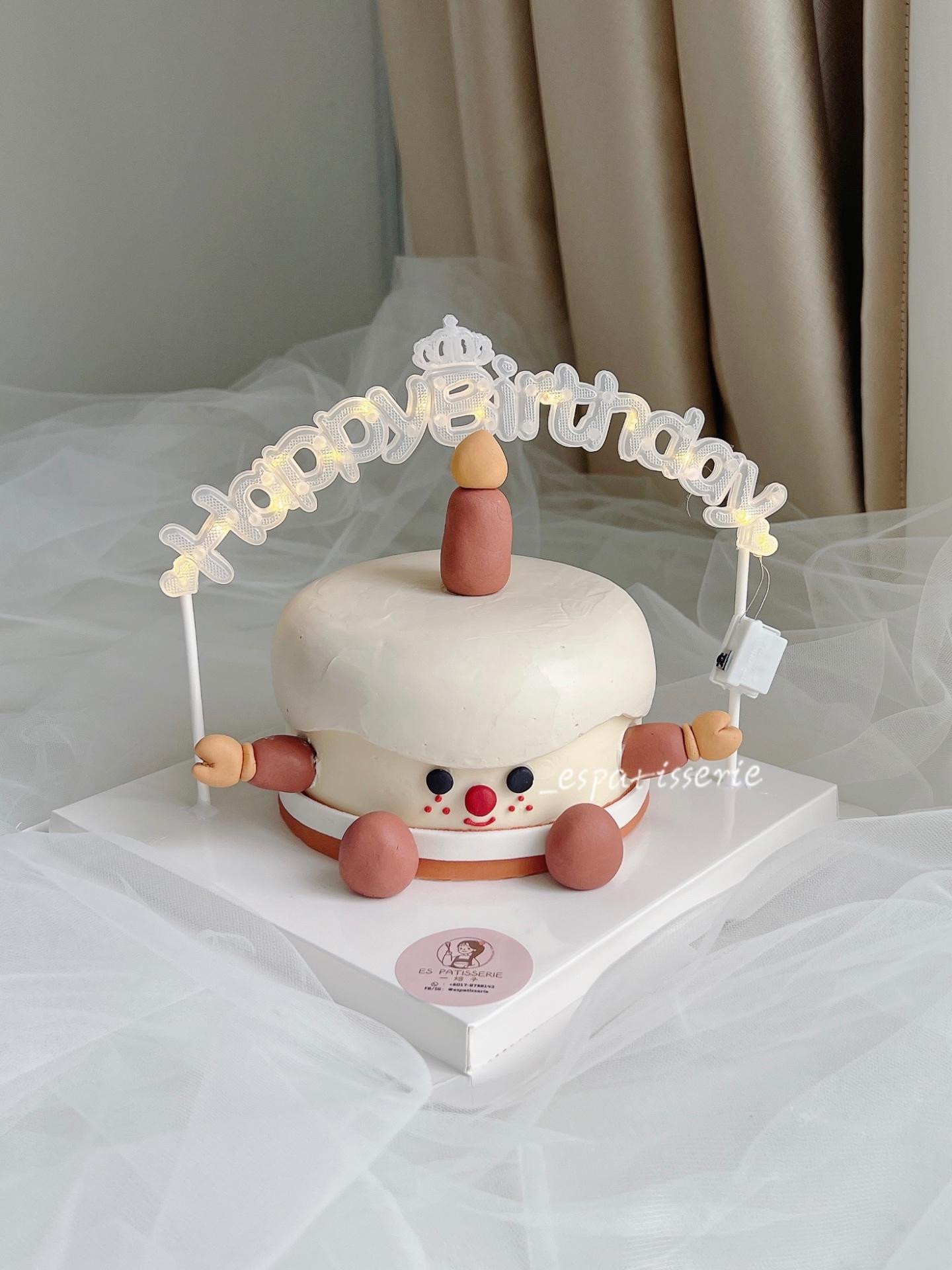 jellycat蜡烛蛋糕
