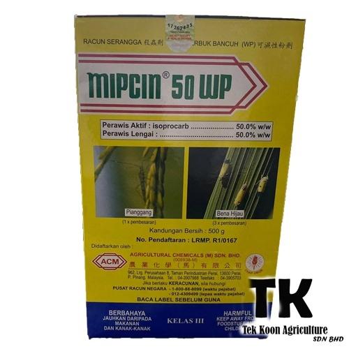 MIPCIN 50 WP | ACM | ISOPROCARB 50% | MIPCIN 50 WP - 500G