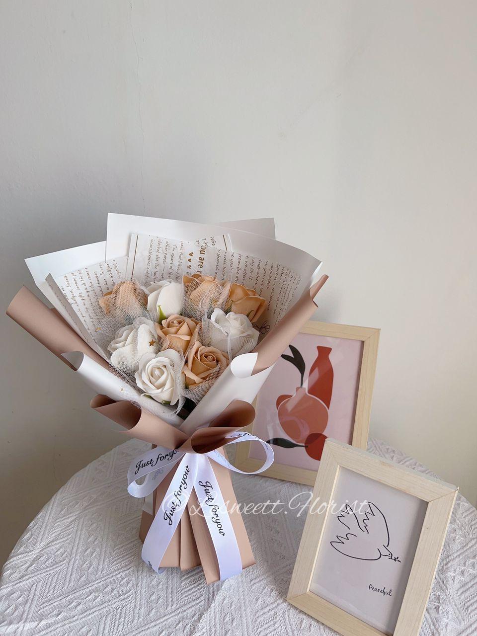 Milk Tea (Soap Flower)