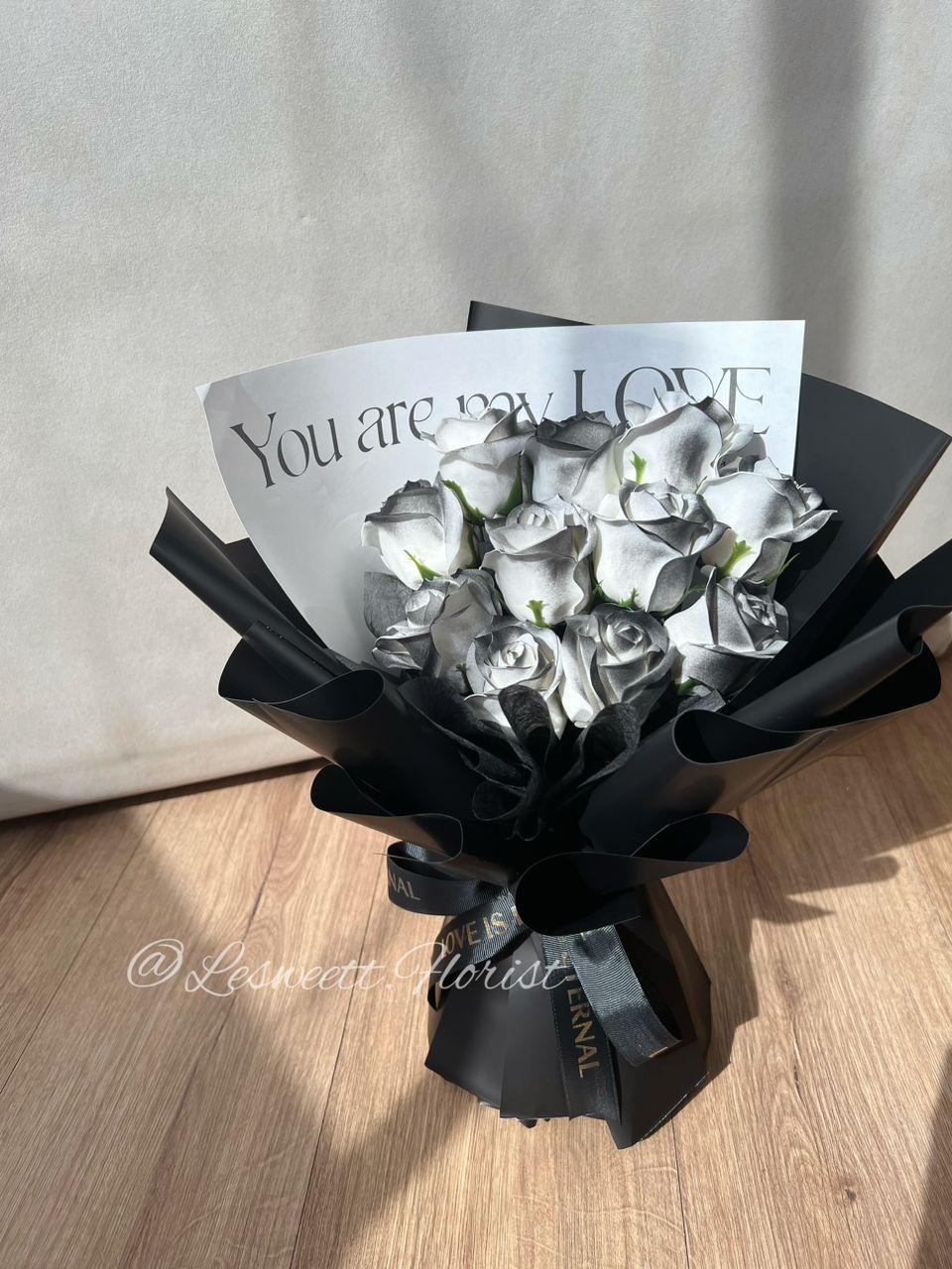 Black Knight (Soap Flower)