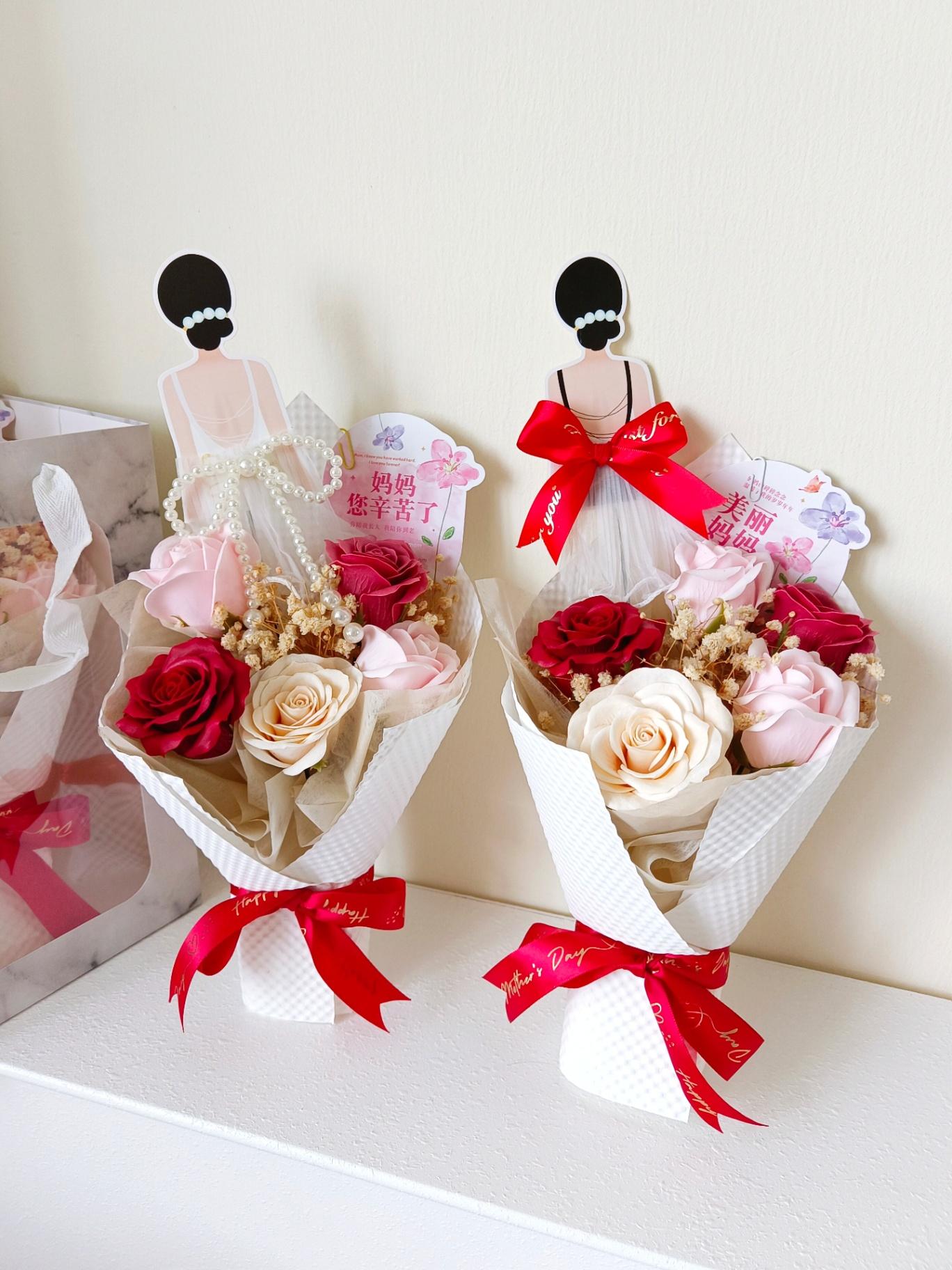 My Queen-M8 Soap Flowers