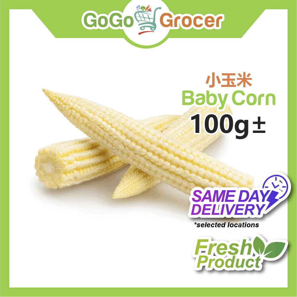 Baby Corn 小玉米 (100g±)