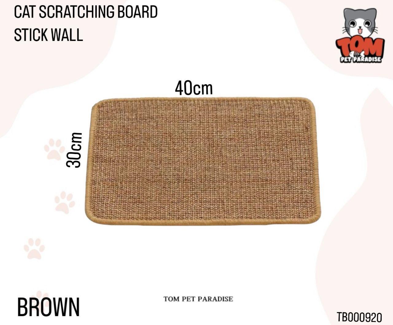 Cat Scratching Board Stick Wall