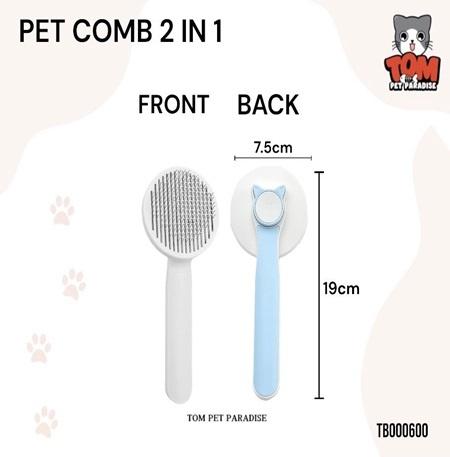 Pet Comb 2 In 1
