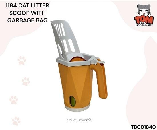 1184 Cat Litter Scoop With Carbage Bag