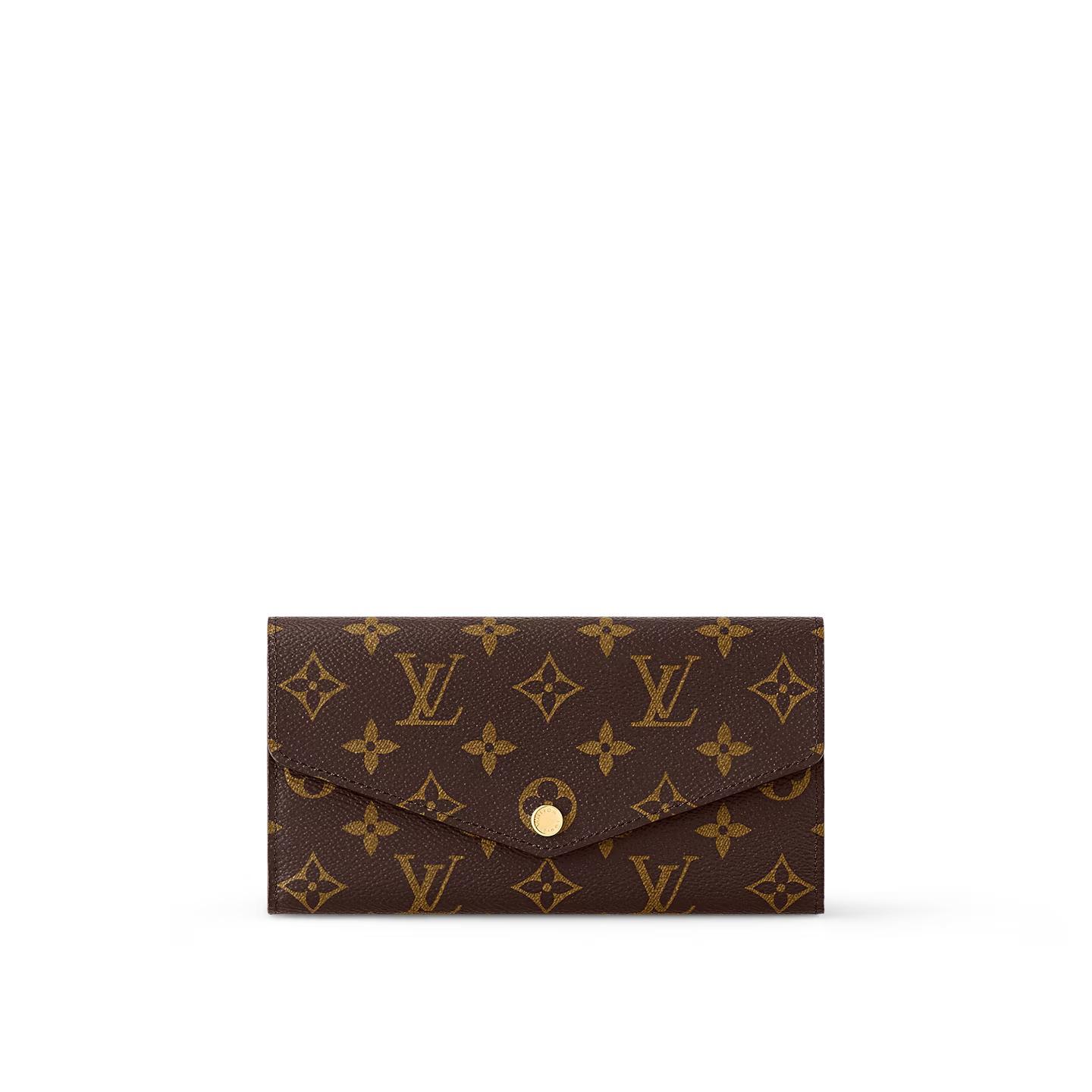 SARAH WALLET MONOGRAM