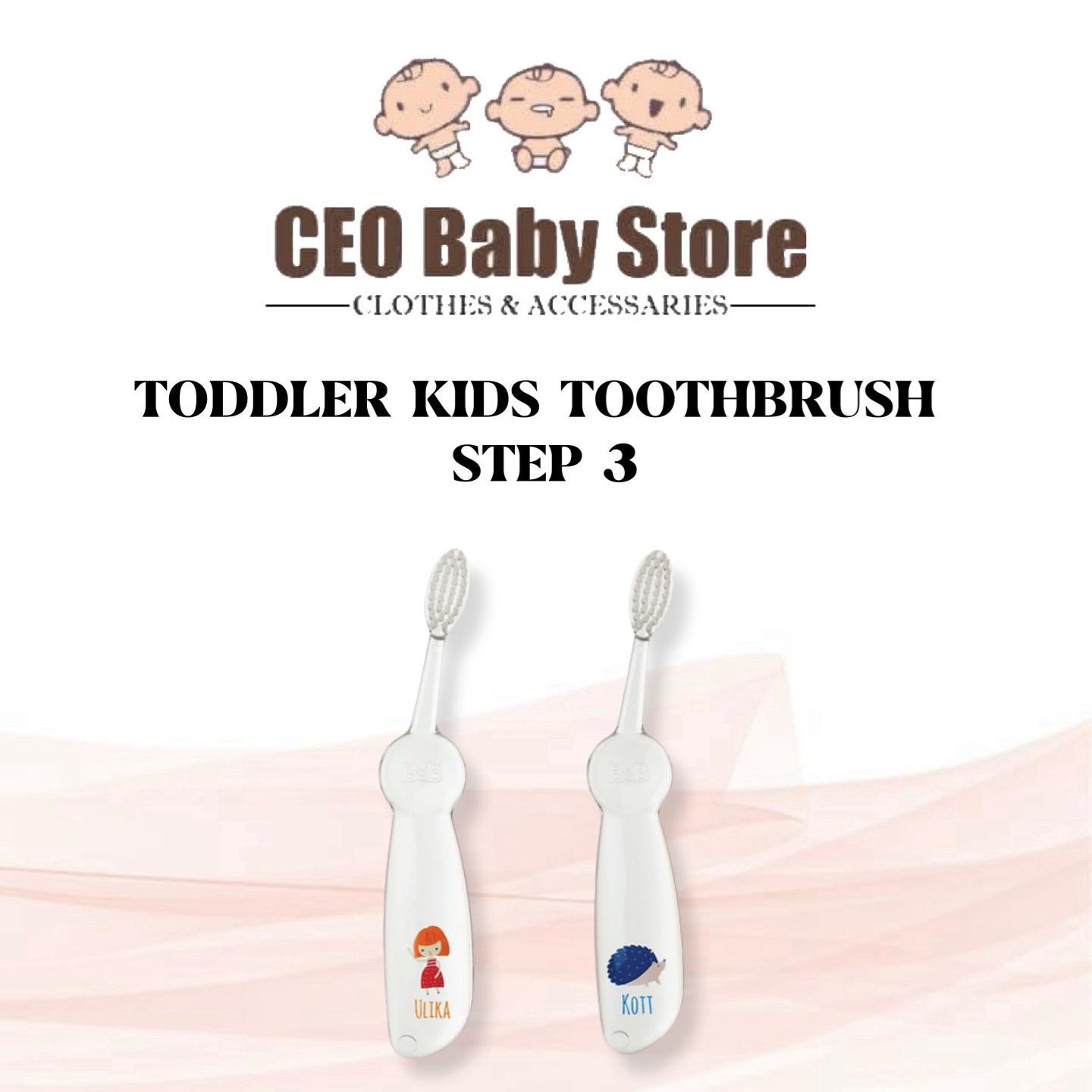 Toddler Kids Toothbrush STEP 3 （3 PCS）