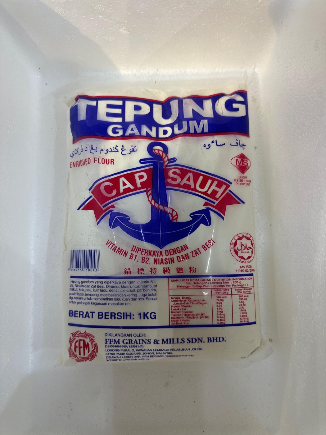 面粉 Tepung gandum