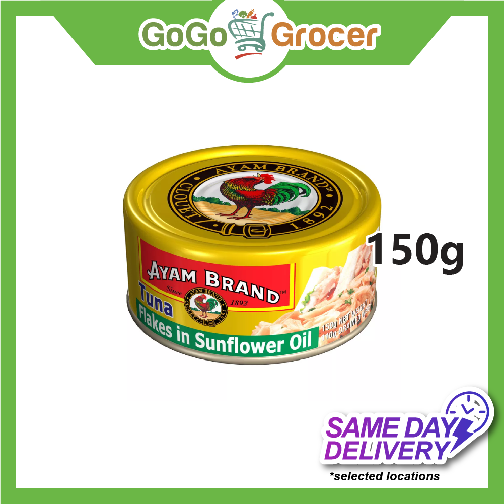 AYAM TUNA FLAKE SUNFLOWER OIL 150G