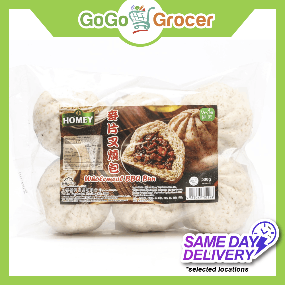 HOMEY WHOLEMEAL BBQ BUN 6PCS (500G)