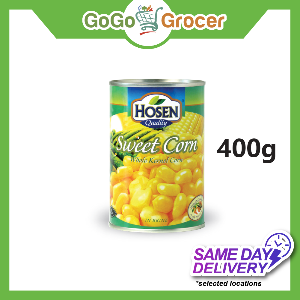 HOSEN WHOLE KERNEL SWEET CORN 粗 400G